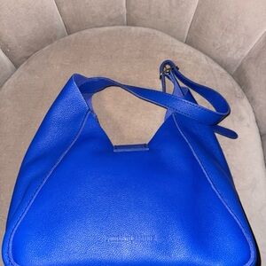 Vibrant Blue Shoulder Bag by [Brand]